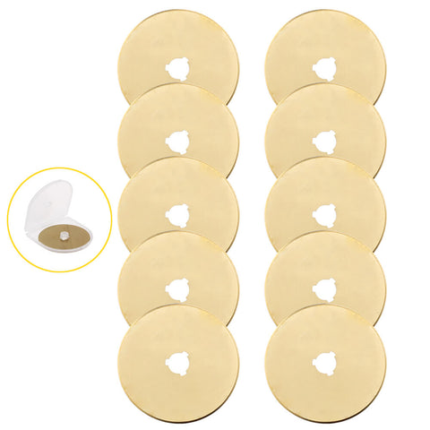 60mm Titanium Coated Rotary Cutter Blades - Pack OF 10